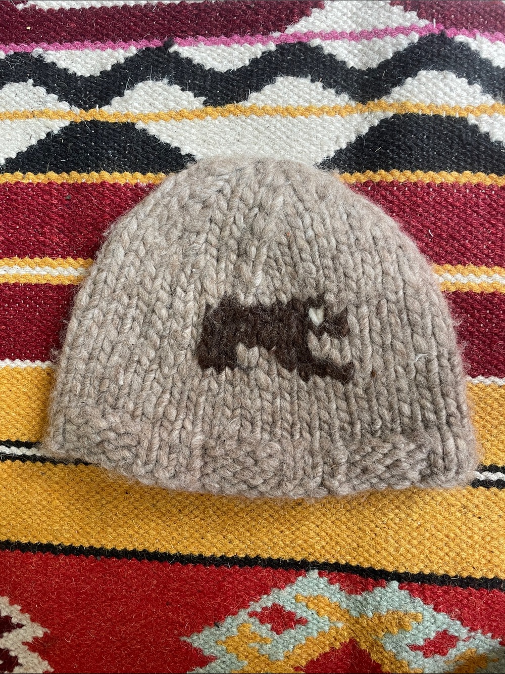 Super thick warm wool Cowichan beanie
